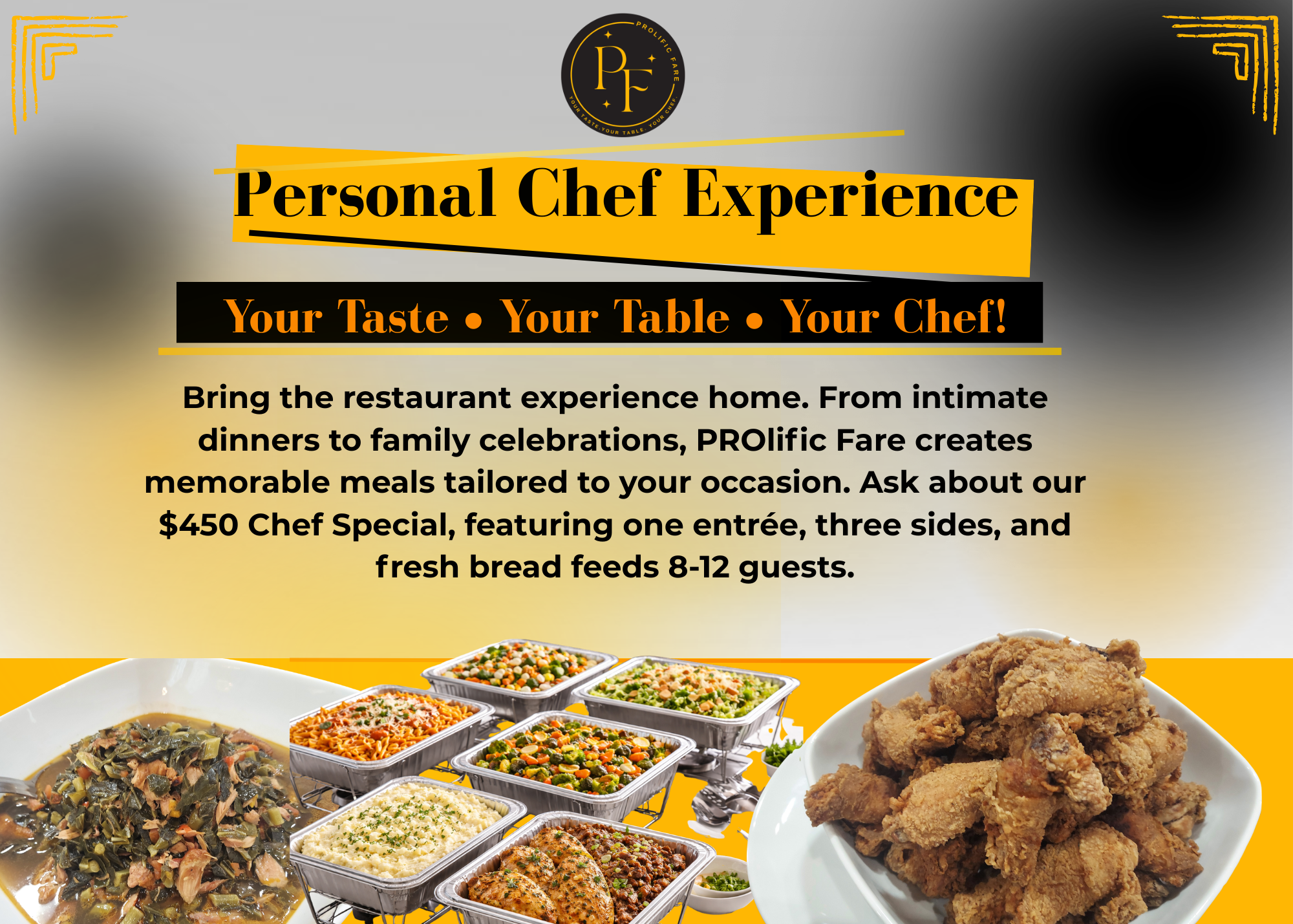 Private Chef Experiences